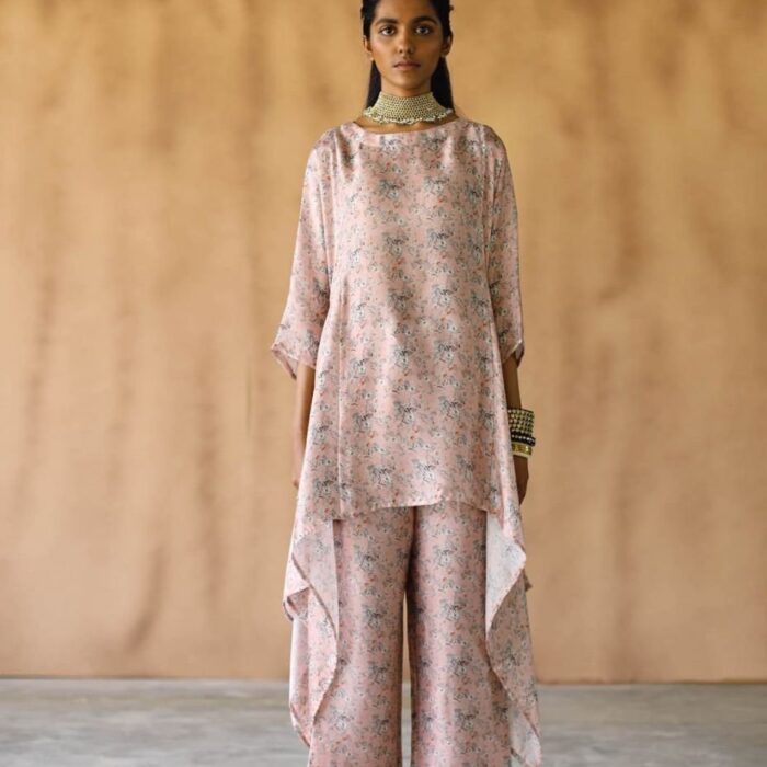 Peach Melon Hanky Tunic